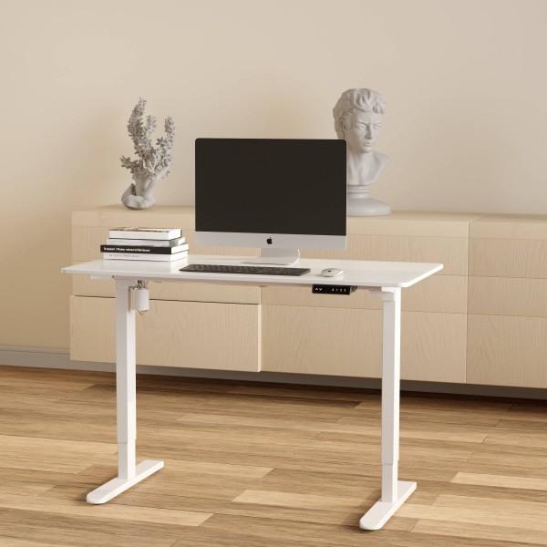 Office Furniture Single Motor Electric Study Table Programmable Electric Standing Desk