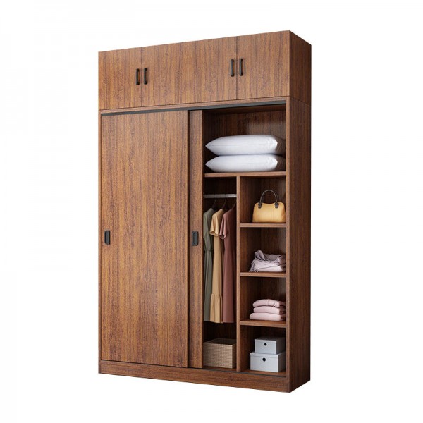 In Stock Cabinet Modern Bedroom Wooden Storage Closet Furniture Wardrobe