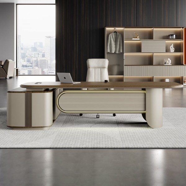 Modern L Shape Office Executive Table Solutions Table Set Executive Office Desk Luxury Office Furniture