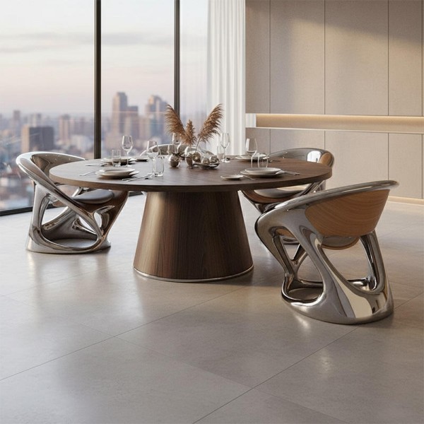 Modern Unique Shape Creative Design Fibreglass Leisure Chair Living Room Furniture for Home Hotel Villa