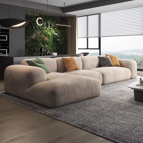 Customizable Luxury Sofa Set Indoor Furniture Living Room Sofa Set Modern L Shaped Sofa