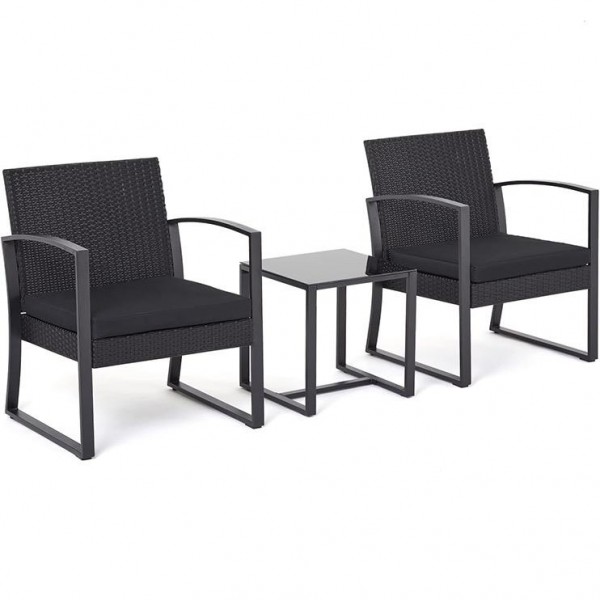 High-quality Leisure Rattan Garden Outdoor Furniture Outside Furniture Dining Table and Chairs with Patio Furniture