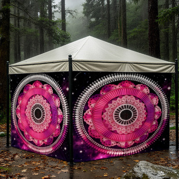 Cross border tent canopy fabric, quick drying, water-resistant, moisture-proof, outdoor picnic canopy, camping canopy, camping canopy