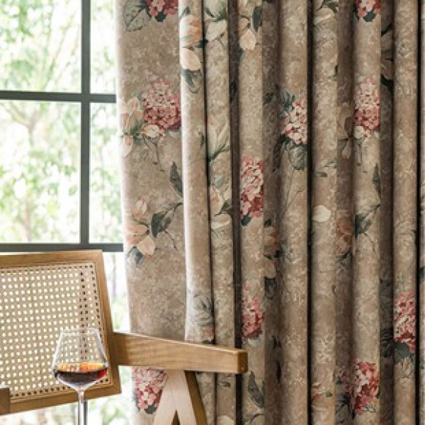 1pc new multi-color flower black gold bottom cloth warm brown embroidered ball home shading and insulation thick living room bedroom decoration wear