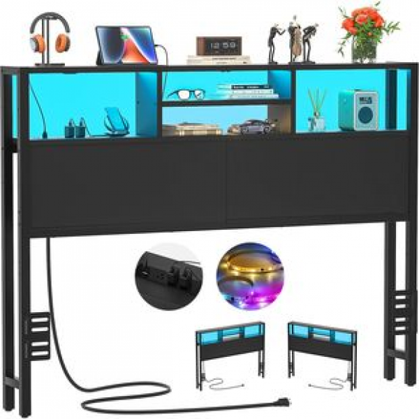 Cross border factory hot selling iron frame headboard reinforced double bed frame simple iron bed European style headboard full-size bed