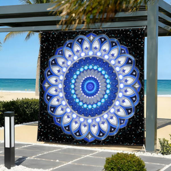 Cross border canopy fabric, quick drying, water-resistant, moisture-proof, outdoor picnic screen, camping screen, camping screen