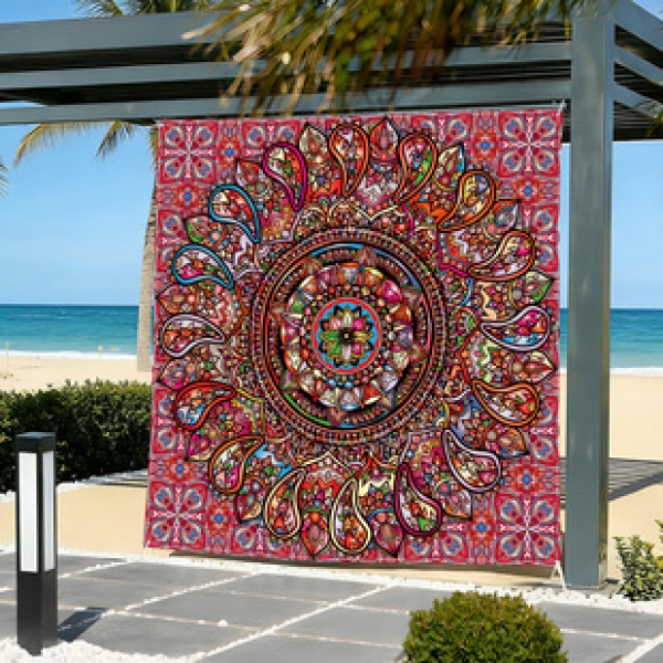 Cross border canopy fabric, quick drying, water-resistant, moisture-proof, outdoor picnic screen, camping screen, camping screen