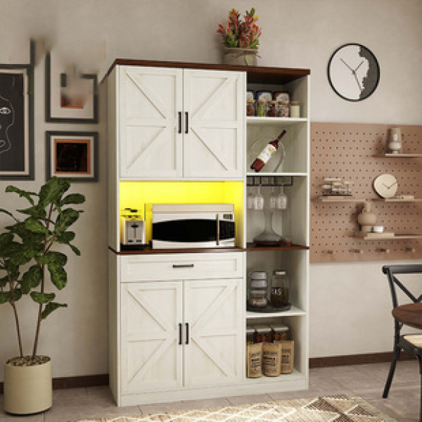 Living room cabinet, dining room tea and water cabinet, multifunctional wine cabinet, European style kitchen, dining cabinet, minimalist bowl cabinet, simple storage cabinet