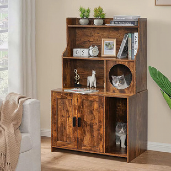 Cross border living room modern minimalist cat cage factory wholesale pet cabinet Amazon hot selling panel furniture cat cabinet trend