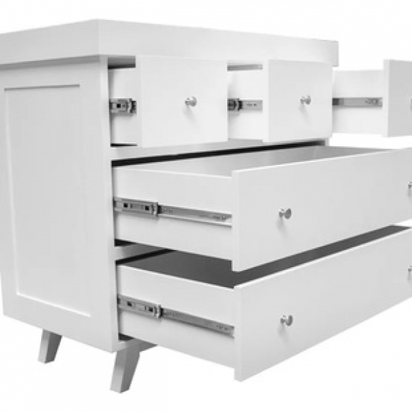 Cross border Nordic ins solid wood children's baby bucket cabinet wardrobe drawer cabinet baby diaper care table multifunctional