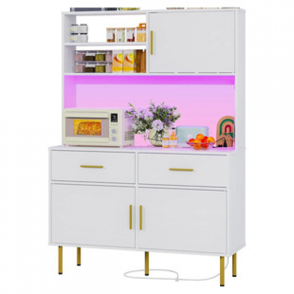 Cross border luxury dining cabinet, modern minimalist wine cabinet, kitchen cabinet, storage rack, living room against the wall, integrated household storage, trendy