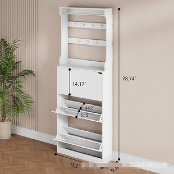 Minimally modern entrance shoe cabinet, storage cabinet, shoe rack, cross-border Amazon plate shoe cabinet, light luxury shoe cabinet