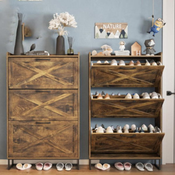 Amazon Shoe Cabinet Entrance Large Capacity Storage Cabinet Cross border Foreign Trade Popular Shoe Shelves Home Doors Multi layer Dustproof