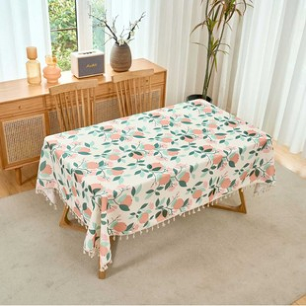 1pc light luxury high-end large apple dining table tablecloth living room home decoration oil resistant and easy to clean high-end table