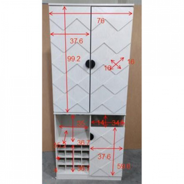 Kitchen multifunctional storage rack, sideboard cabinet, household cabinet, floor standing storage bowl cabinet, microwave oven, storage rack