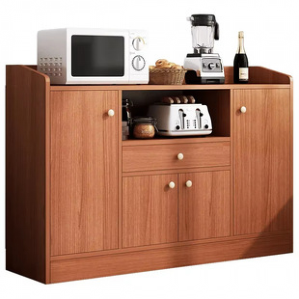 Floor standing dining cabinet, wall mounted integrated simple cabinet, household kitchen, living room storage cabinet, tea cabinet, storage cabinet, trendy trend