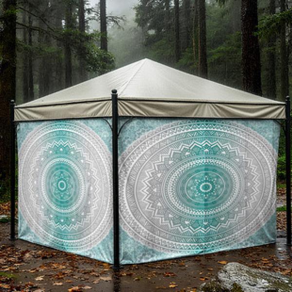Cross border tent canopy fabric, quick drying, water-resistant, moisture-proof, outdoor picnic canopy, camping canopy, camping canopy