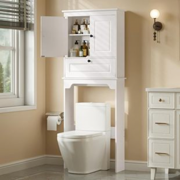 Corner floor standing storage cabinet bathroom rack white cross-border Amazon foreign trade hot selling plate bathroom narrow storage cabinet