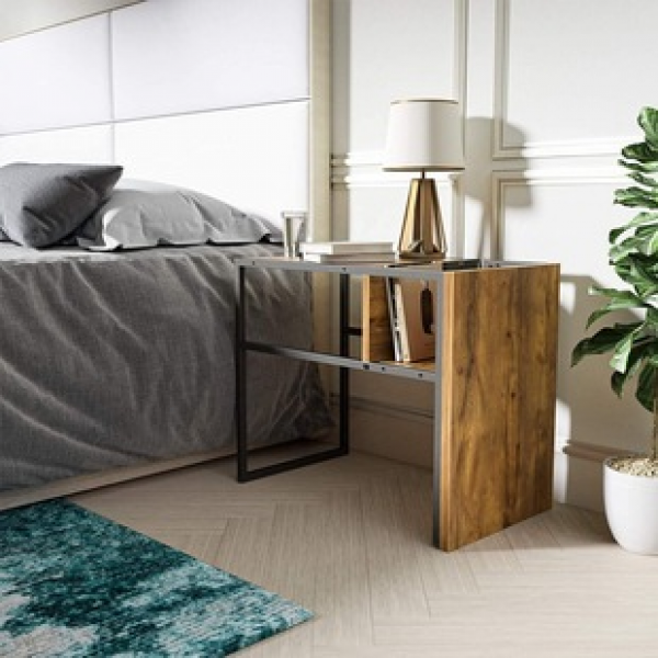 Cross border direct sales small table, simple household mini sofa, C-shaped edge table, small tea table, U-shaped mobile small table, trendy