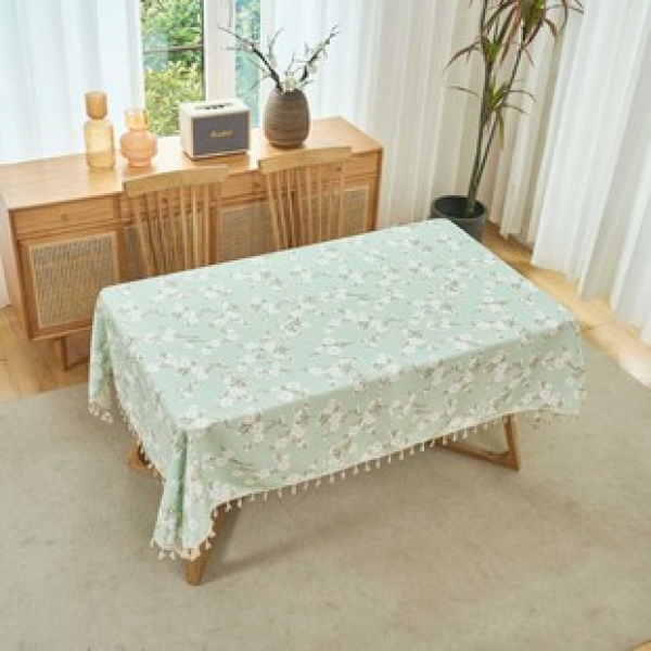 1pc Light Luxury Premium Cotton Flower and Gardenia Flower Dining Table Wallpaper Living Room Home Decoration Anti oil Easy to Clean Premium Feeling