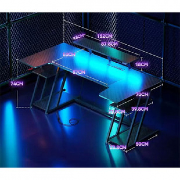 Cross border direct sales computer desk, desktop home gaming desk, simple student desk, rental house, office desk, workbench desk