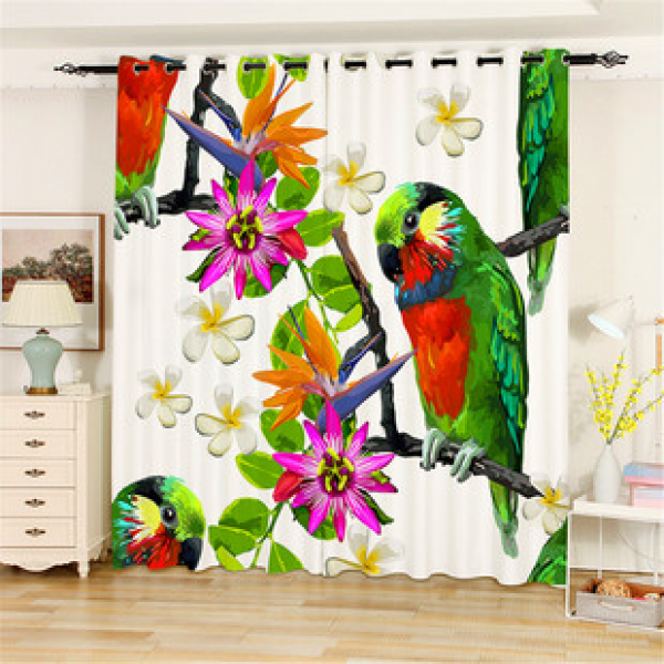 Modern personalized curtains, living rooms, bedrooms, bay windows, floor to ceiling, no punching, blackout, animals, fresh velvet linen