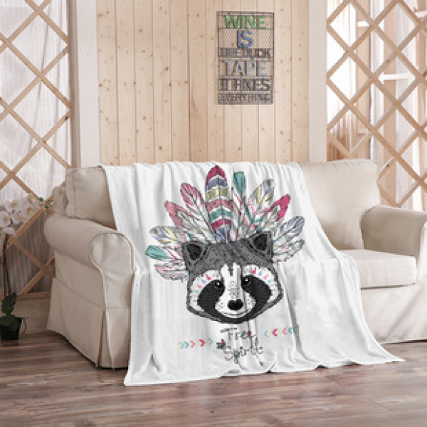 Blanket, anime star photo, flannel blanket, air conditioning, nap blanket, idol support blanket