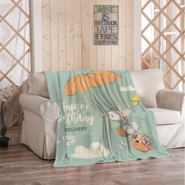 Blanket, anime star photo, flannel blanket, air conditioning, nap blanket, idol support blanket