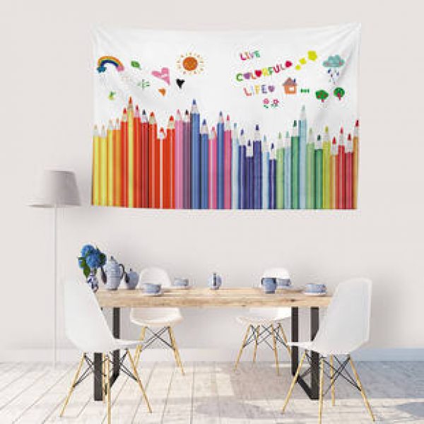 Cross border foreign trade hanging cloth, Nordic tropical green plant hanging decoration, popular home hanging cloth decoration, background wall tapestry, tropical style