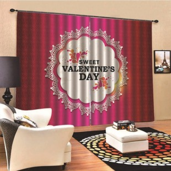 Amazon European and American Christmas Curtains Thin Living Room Bedroom Living Room Background Cloth Shade Christmas