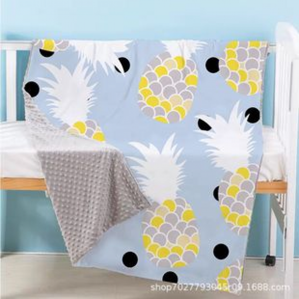 Bean blanket, baby blanket, soothing blanket, children's blanket, newborn, four season baby blanket, cute