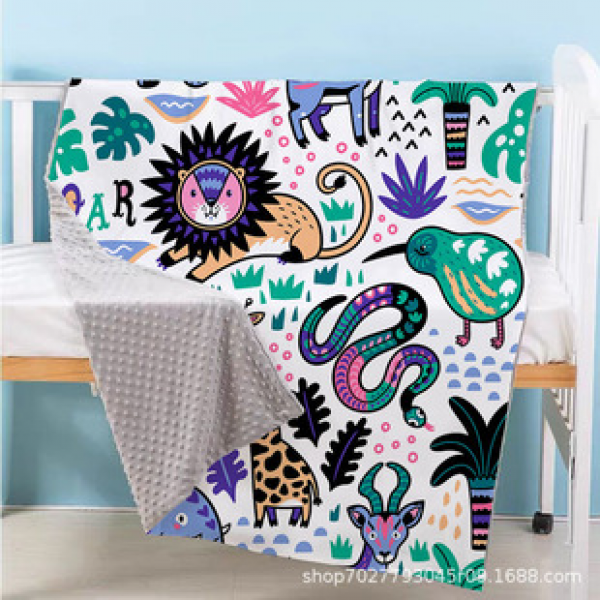 Bean blanket, baby blanket, soothing blanket, child blanket, newborn, four season boys and girls blanket