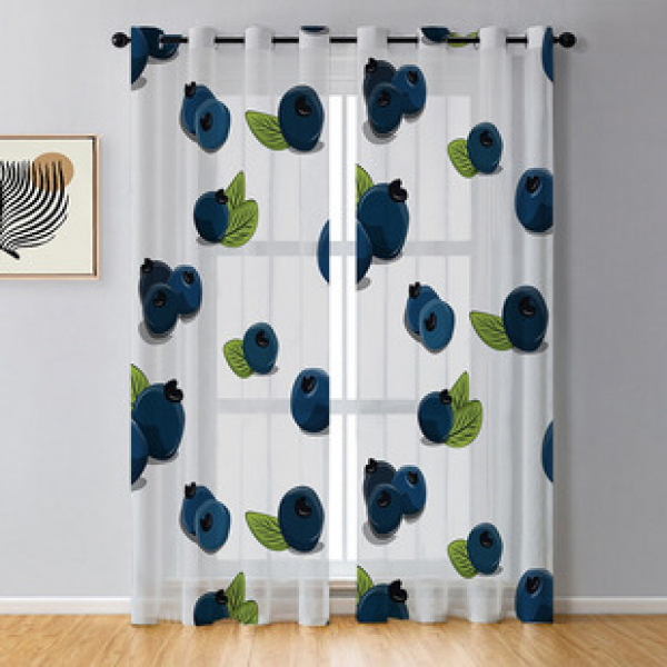 Manufacturer supplies Amazon AliExpress WISH cross-border photo 3D digital kitchen fruit series window screen