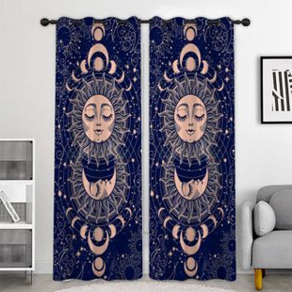 Manufacturer supplies cross-border 3D digital printing to platforms such as Amazon and WISH, selling well for solar god series curtains and window screens