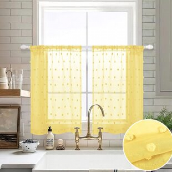 Manufacturer's direct supply to cross-border e-commerce platform Amazon WISH hot selling kitchen boys and girls bedroom small curtains short curtains