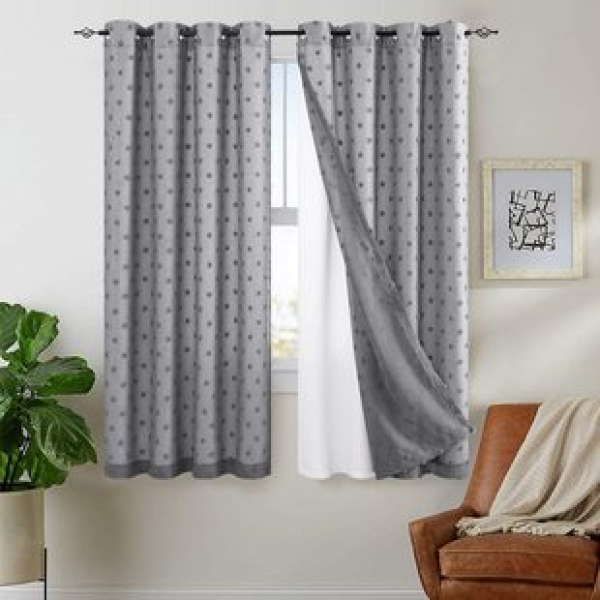Factory hot new product cross-border e-commerce platform Amazon WISH double-layer bedroom balcony room boutique curtains