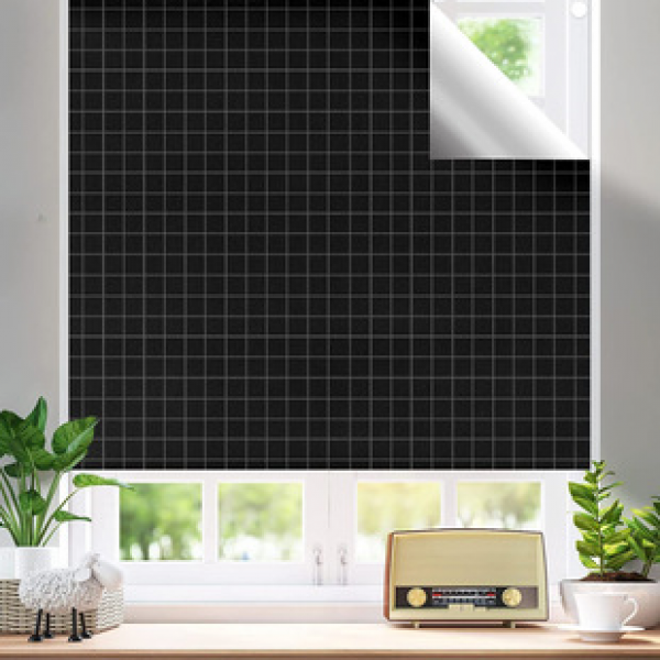 1PC grid shading cloth, portable and easy to cut shading magic tape curtain cloth, factory direct sales