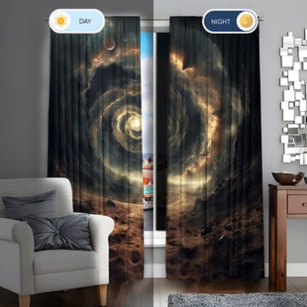 2PCS Flower Character Curtain Factory OEM 3D Digital Printing Cross border Amazon Curtain Hot Selling Pattern