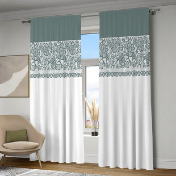 2PCS Flower Character Curtain Factory OEM 3D Digital Printing Cross border Amazon Curtain Hot Selling Pattern