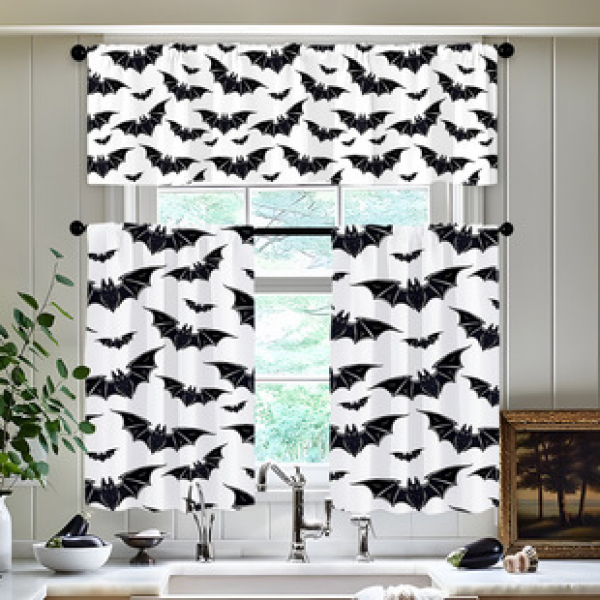 Direct supply from manufacturers to cross-border e-commerce platforms, digital printing, kitchen small windows, boutique short curtains, factory outsourcing