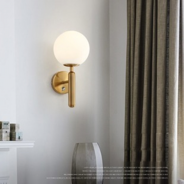 Rechargeable light luxury wall lamp, American style living room, bedroom, bedside lamp, indoor minimalist corridor, foyer, balcony, entrance wall lamp