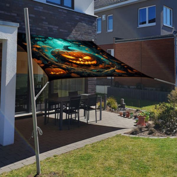 Cross border Halloween canopy, quick drying, water-resistant, moisture-proof, outdoor picnic canopy, camping canopy, camping canopy