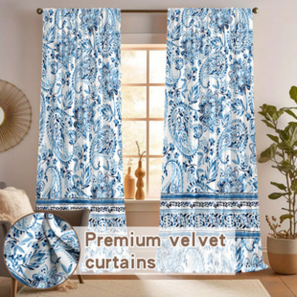 Manufacturer's direct supply to cross-border e-commerce Amazon, simple color blackout velvet curtains for living rooms, bedrooms, balconies, and dropshipping services