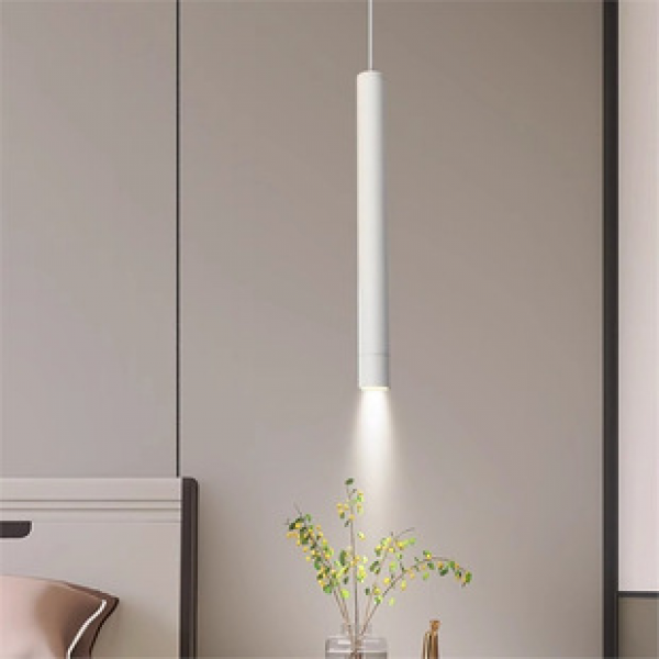 New bedside pendant light, luxurious, simple, personalized, creative, bedroom long line pendant light, modern TV background wall, restaurant