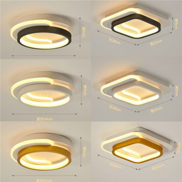 Cross border e-commerce modern minimalist corridor entrance lights modern minimalist Nordic creative internet famous ceiling light fixtures