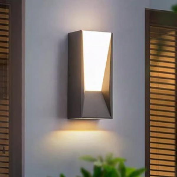 LED outdoor wall lamp, courtyard lamp, outdoor wall hanging, door front slippers, outdoor moisture-proof lamp, balcony corridor aluminum lamp
