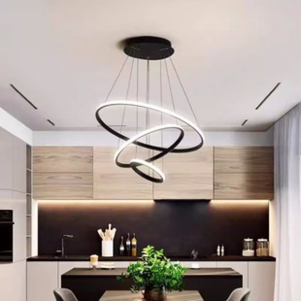 Living room pendant light, modern minimalist lighting, internet famous, light luxury, Nordic lighting, creative and personalized bedroom bar counter, dining room pendant light