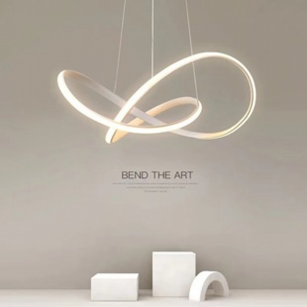 Restaurant pendant light, modern, minimalist, creative, personalized art, LED restaurant light, living room, study, Nordic postmodern lighting fixtures