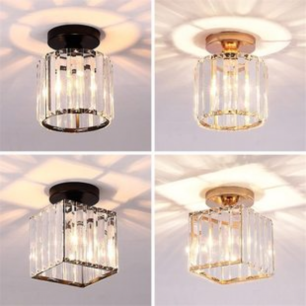 Cross border aisle lights, cross-border internet famous crystal lights, entrance hall lights, simple modern home creative LED hallway lights