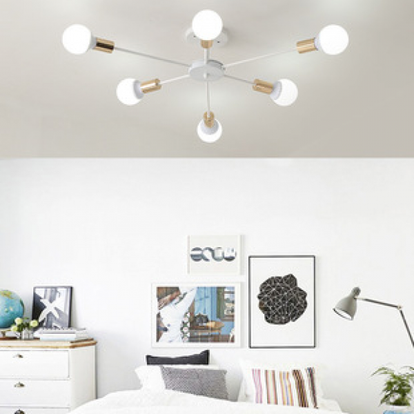 Cross border Nordic Room American Bedroom Light Corridor Light Simple Modern Second Bedroom Study LED Ceiling Light